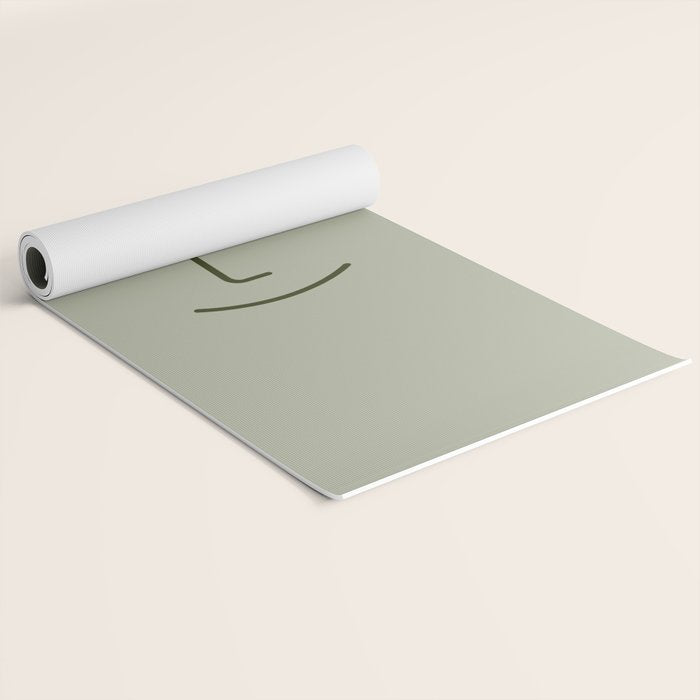 Wink (Green) Yoga Mat Gallery Image 2
