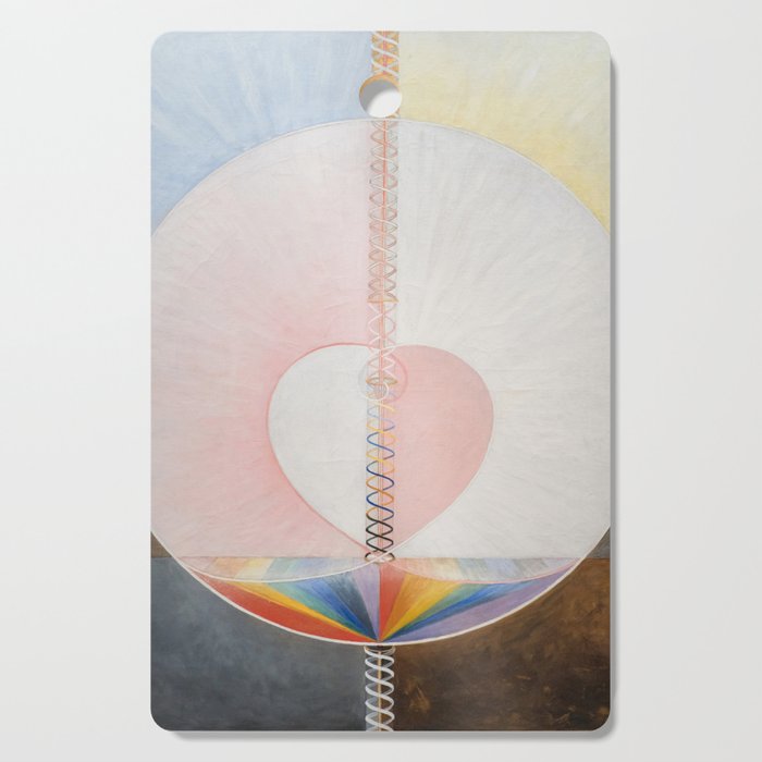 "The Dove, No. 1" by Hilma af Klint (1915) Cutting Board Gallery Image 1