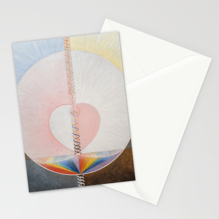 "The Dove, No. 1" by Hilma af Klint (1915) Stationery Card Gallery Image 2