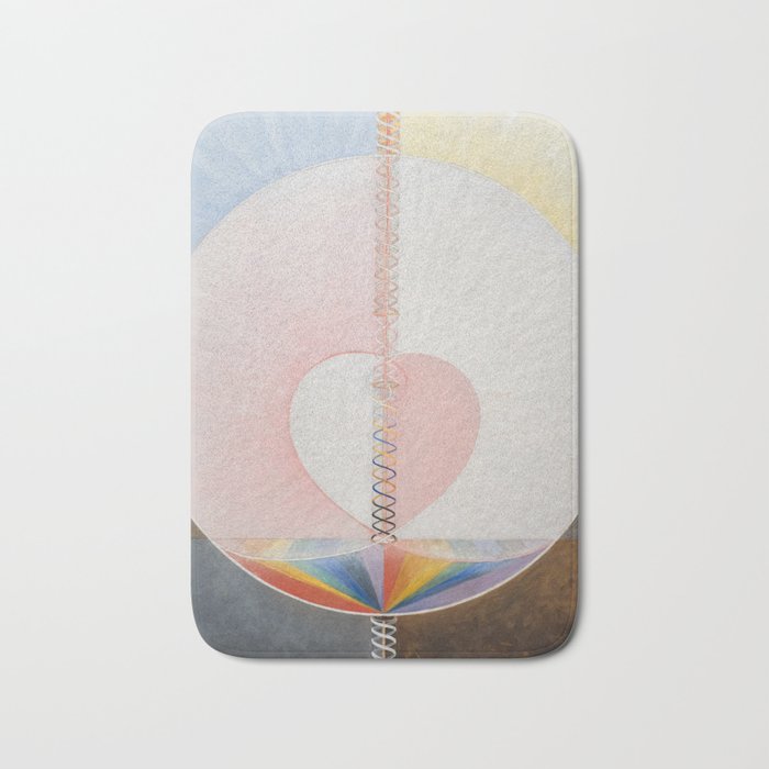 "The Dove, No. 1" by Hilma af Klint (1915) Bath Mat Gallery Image 1