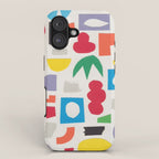 Playful Collage #3 iPhone Case Gallery Image 1