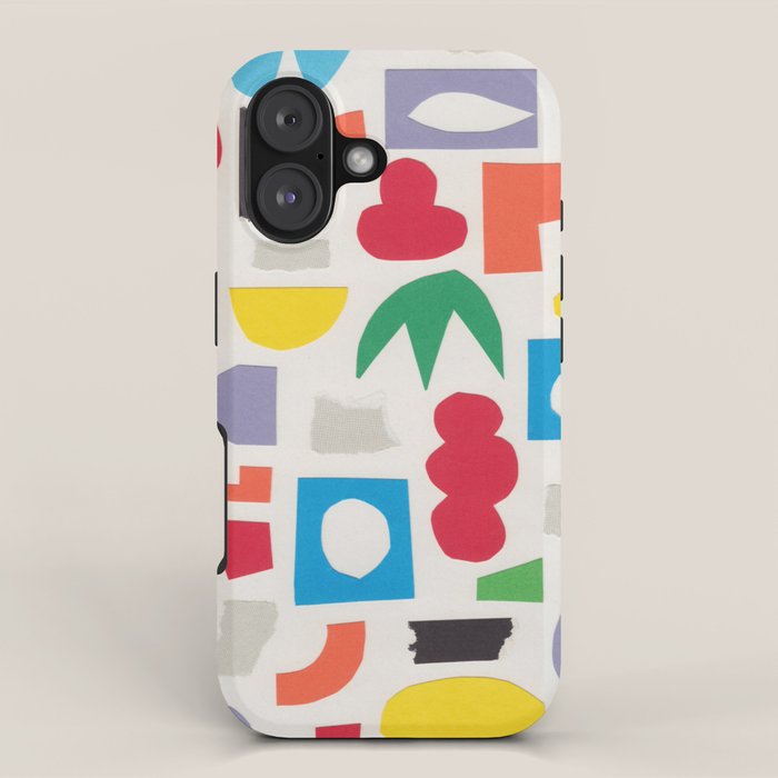 Playful Collage #3 iPhone Case Gallery Image 1