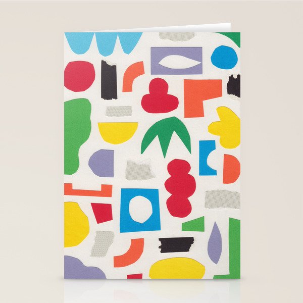 Playful Collage #3 Stationery Card Gallery Image 2