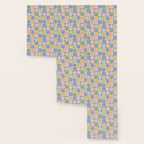 Retro Flowers Check Pattern XXIV Wallpaper Gallery Image 3