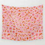 Vibrant Summer Pattern #2 Wall Tapestry Gallery Image 4