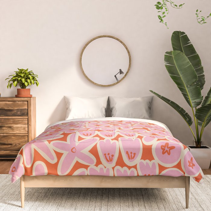 Vibrant Summer Pattern #2 Comforter Gallery Image 3