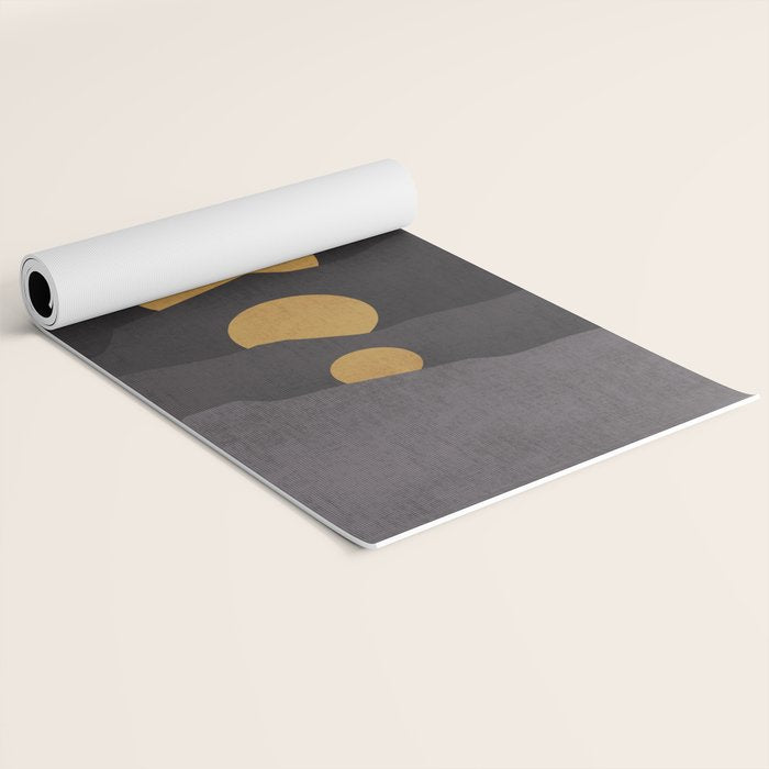 Rise of the golden moon Yoga Mat Gallery Image 2