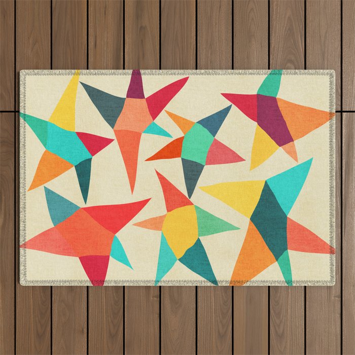 Dancing Stars Outdoor Rug Gallery Image 1