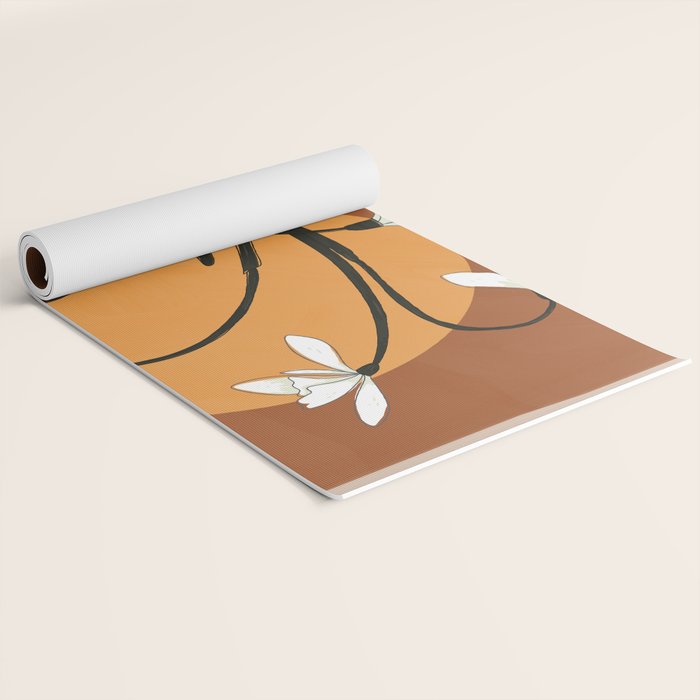 Beautiful Snowdrop Flowers 2 Yoga Mat Gallery Image 2