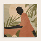 Tropical Girl 21 Wood Wall Art Gallery Image 1