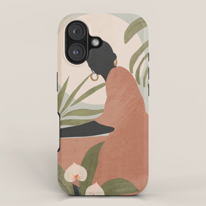 Tropical Girl 21 iPhone Case Gallery Image 1