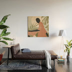 Tropical Girl 21 Wood Wall Art Gallery Image 2