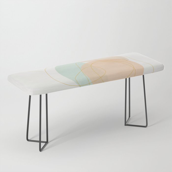 Soft Abstract Shapes 17 Bench Gallery Image 1