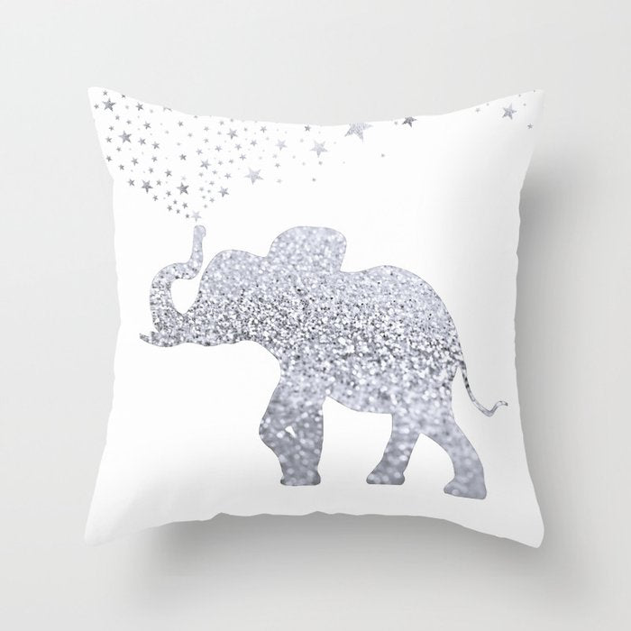 ELEpHANT Throw Pillow Gallery Image 6