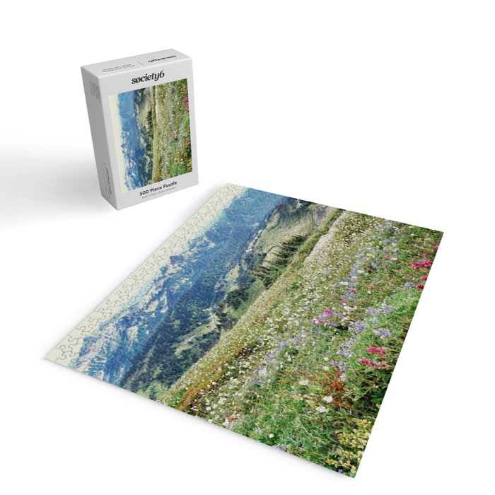 Wildflower Meadow Jigsaw Puzzle Gallery Image 2