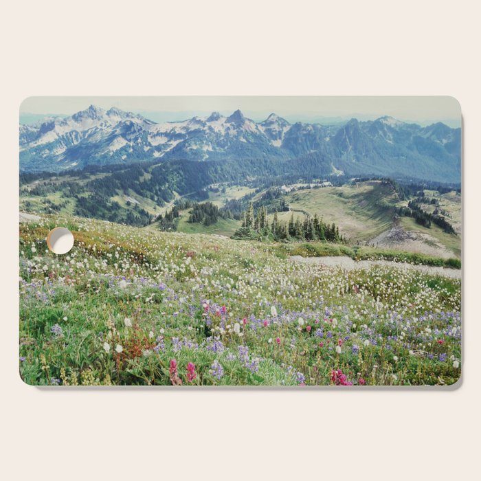 Wildflower Meadow Cutting Board Gallery Image 1