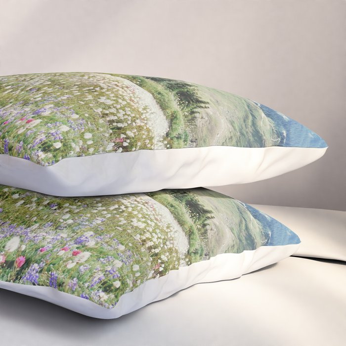 Wildflower Meadow Pillow Sham Gallery Image 3