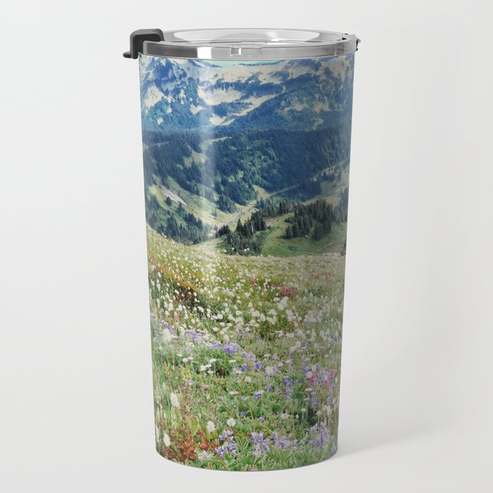 Wildflower Meadow Travel Mug Gallery Image 3