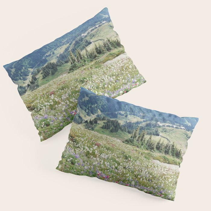 Wildflower Meadow Pillow Sham Gallery Image 3