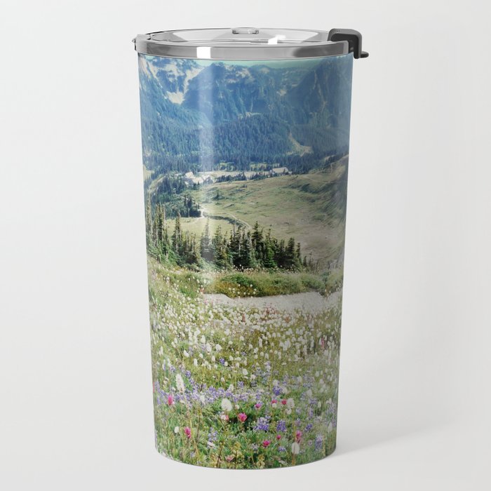 Wildflower Meadow Travel Mug Gallery Image 2