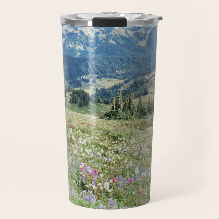 Wildflower Meadow Travel Mug Gallery Image 1