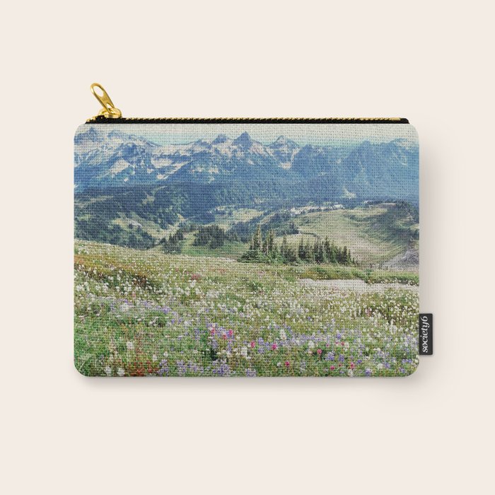 Wildflower Meadow Carry All Pouch Gallery Image 1