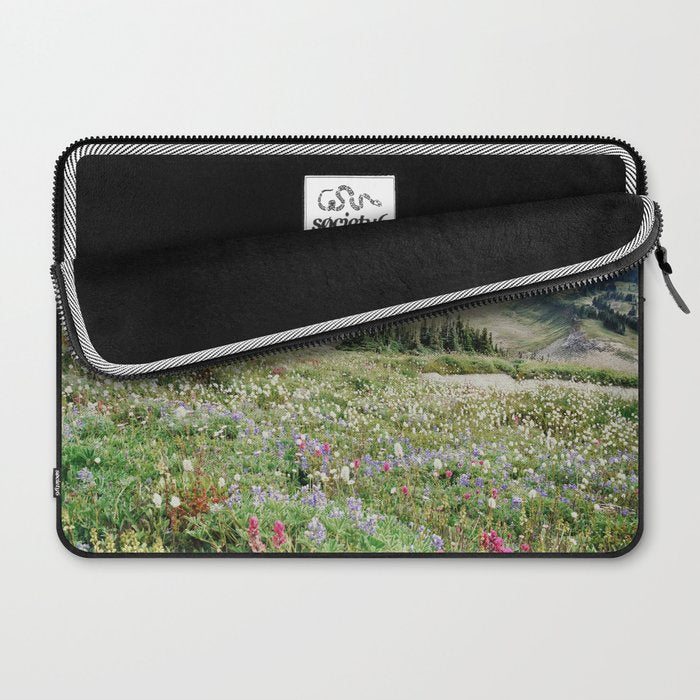 Wildflower Meadow Laptop Sleeve Gallery Image 2