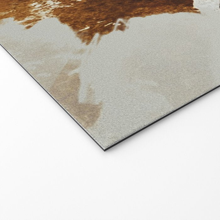 abstract mountains, rustic orange sunrise Welcome Mat Gallery Image 2