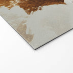 abstract mountains, rustic orange sunrise Welcome Mat Gallery Image 2