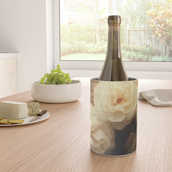 Floral Luxury In Twilight Sepia Peach Wine Chiller Gallery Image 4