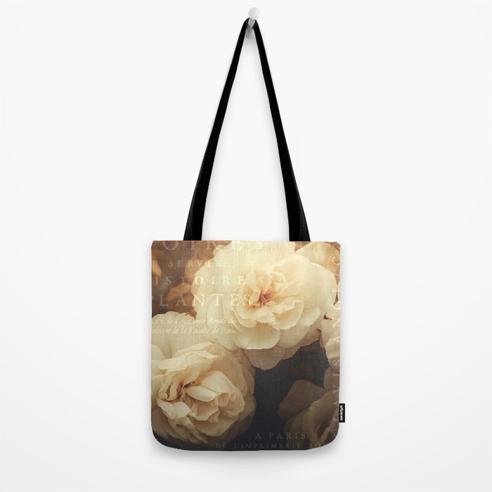 Floral Luxury In Twilight Sepia Peach Tote Bag Gallery Image 2