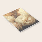 Floral Luxury In Twilight Sepia Peach Notebook Gallery Image 3