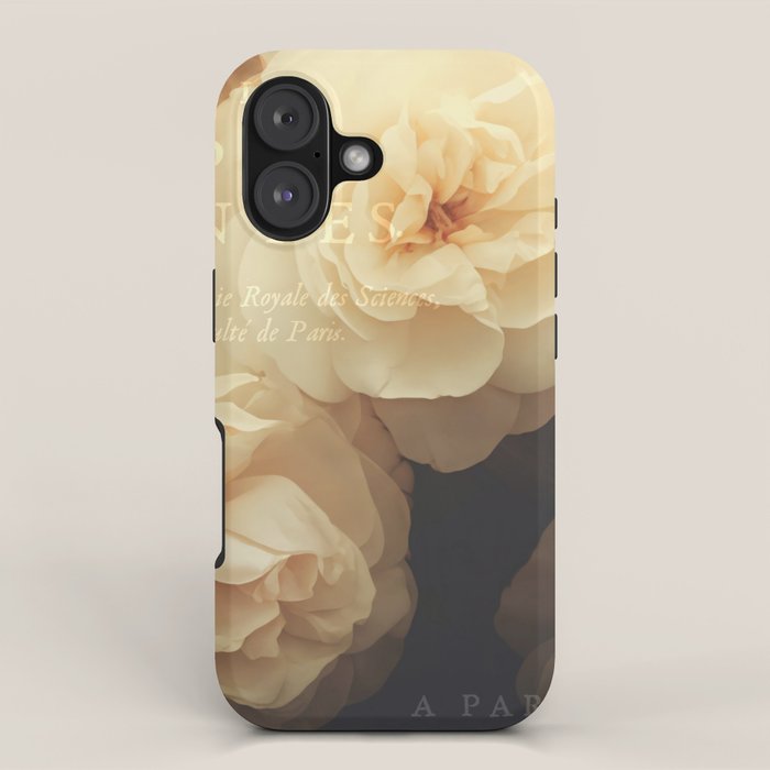 Floral Luxury In Twilight Sepia Peach iPhone Case Gallery Image 1