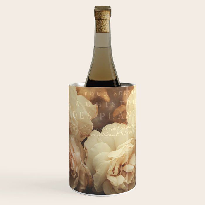 Floral Luxury In Twilight Sepia Peach Wine Chiller Gallery Image 2