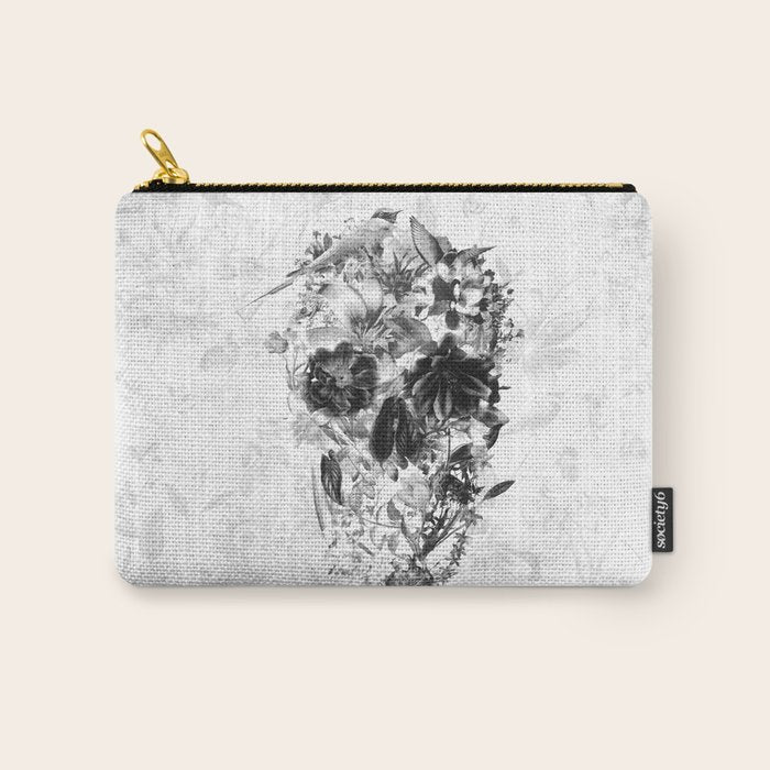 New Skull Light B&W Carry All Pouch Gallery Image 1