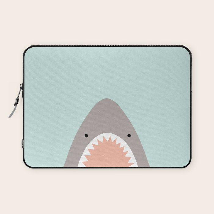 shark attack Laptop Sleeve Gallery Image 1