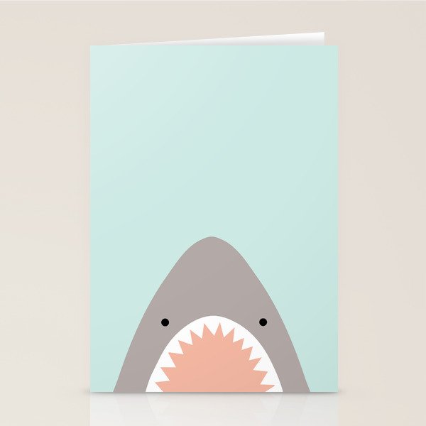 shark attack Stationery Card Gallery Image 1