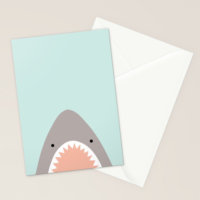 shark attack Stationery Card Gallery Image 2