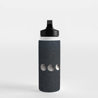 Phases of the Moon II Water Bottle Gallery Image 3