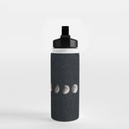 Phases of the Moon II Water Bottle Gallery Image 2