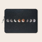 Phases of the Moon II Laptop Sleeve Gallery Image 1