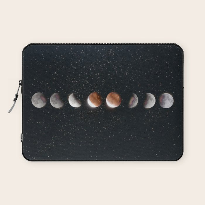 Phases of the Moon II Laptop Sleeve Gallery Image 1