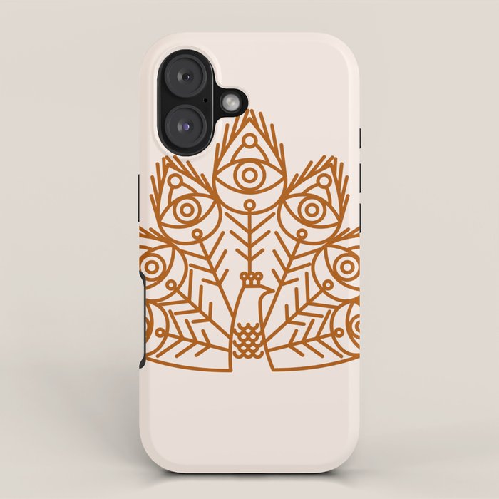 Cosmic Peacock iPhone Case Gallery Image 1