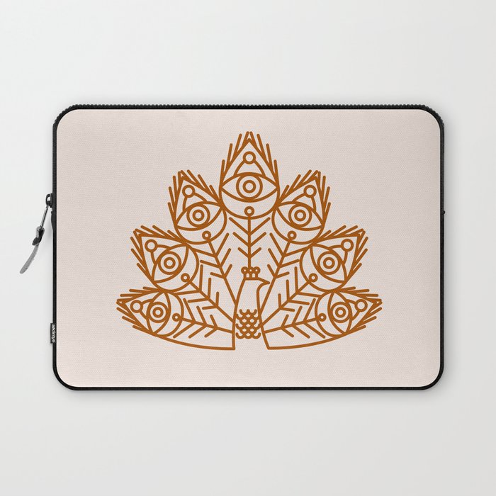 Cosmic Peacock Laptop Sleeve Gallery Image 1