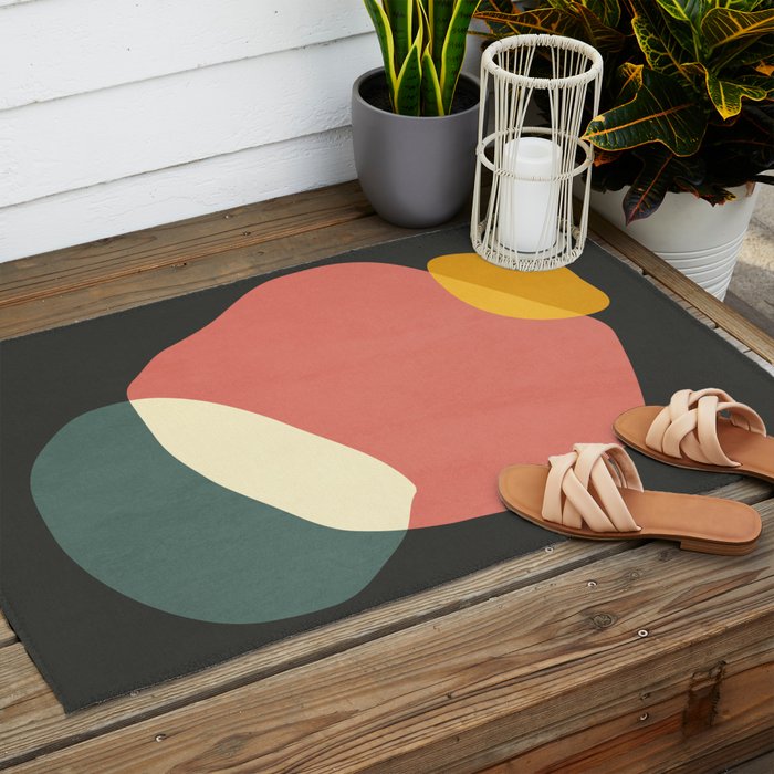 Minimalist Abstract 12 Outdoor Rug Gallery Image 2
