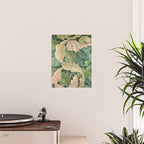 William Morris Acanthus Forest Green Poster Gallery Image 2