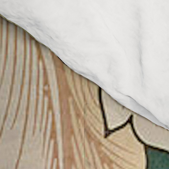 William Morris Acanthus Forest Green Comforter Gallery Image 4