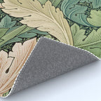 William Morris Acanthus Forest Green Rug Gallery Image 4