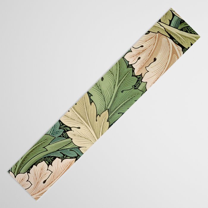 William Morris Acanthus Forest Green Table Runner Gallery Image 3