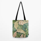 William Morris Acanthus Forest Green Tote Bag Gallery Image 2